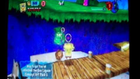 Spongebob Truth or Square Walkthrough Part 8 Water power