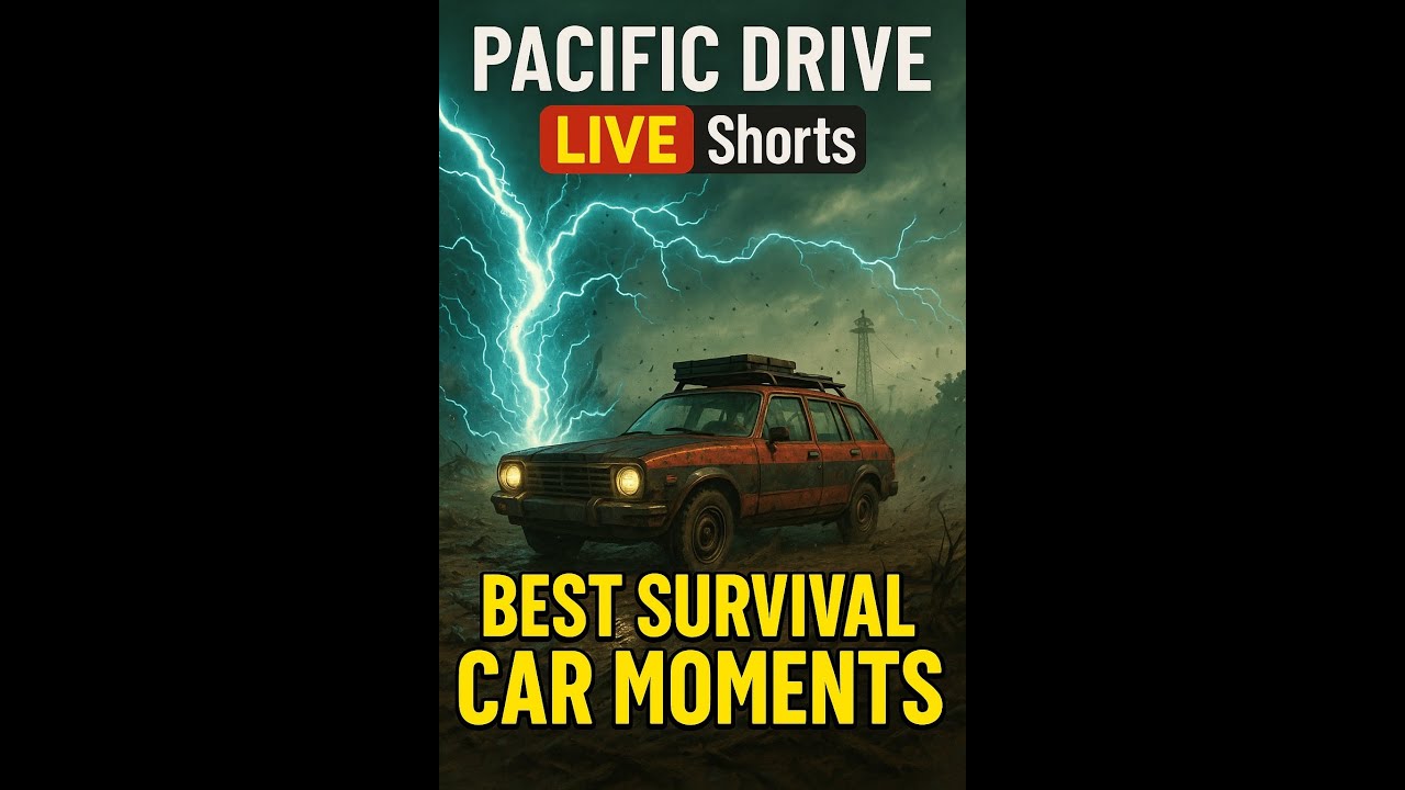 Pacific Drive LIVE Shorts | Best Survival Car Moments 