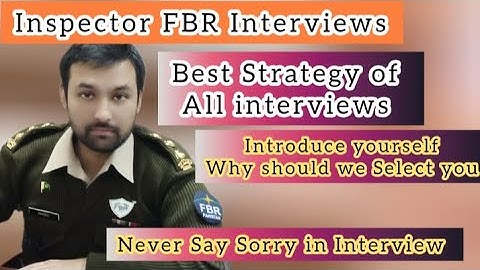 Interview questions and answers | Inspector Inland Revenue. #interview #inspectorinlandrevenue