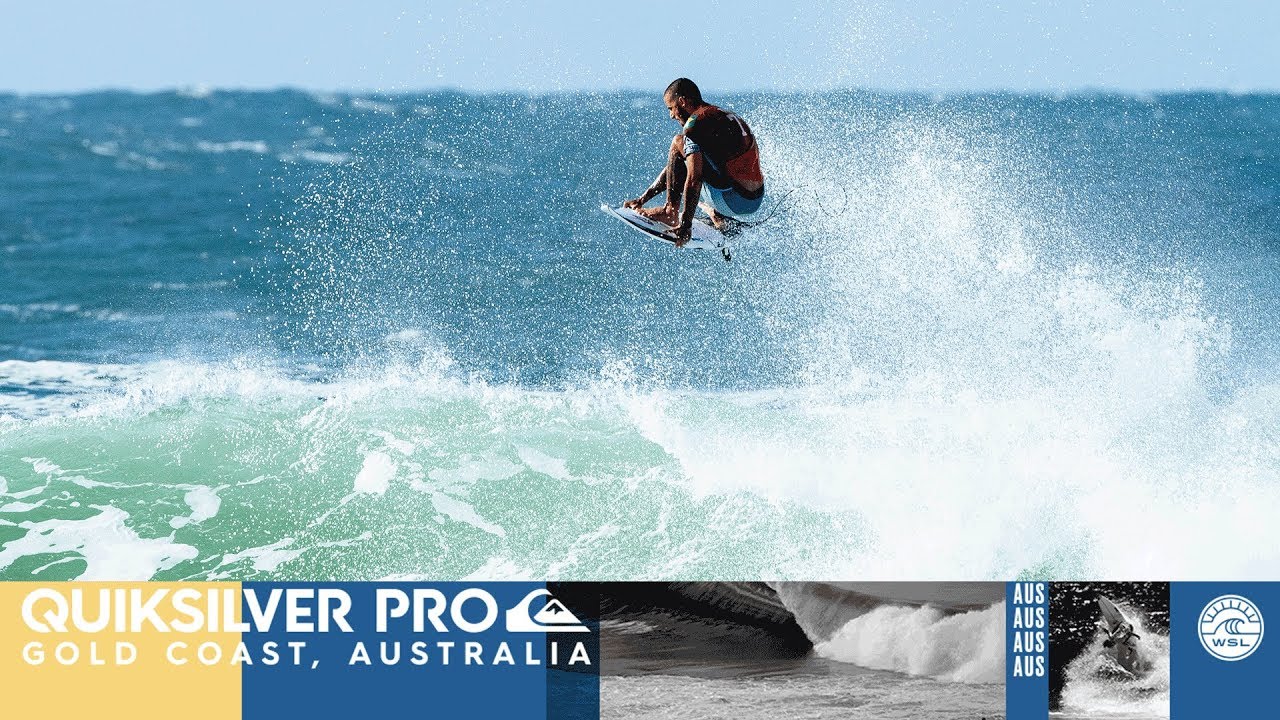 professional softball Toledo vs. Buchan vs. Wright - Round Four, Heat 2 - Quiksilver Pro Gold Coast 2018