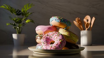 Blender Guru Donut Tutorial Final Render