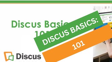 Discus Basics101