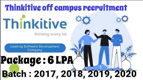 Thinkitive technologies recruitment || 2017,2018,2019, 2020 can apply || Telugu || English