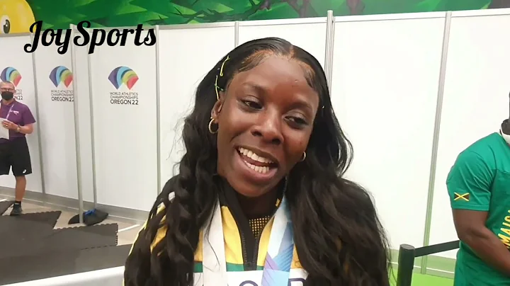 Sherika Jacksonhappy to be the fastest Woman over 200m