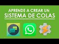 SISTEMA DE COLAS con AUTORESPONDER WA