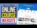 How to Create an Online Course, LMS & Educational Website like Udemy with WordPress & LearnDash 2019