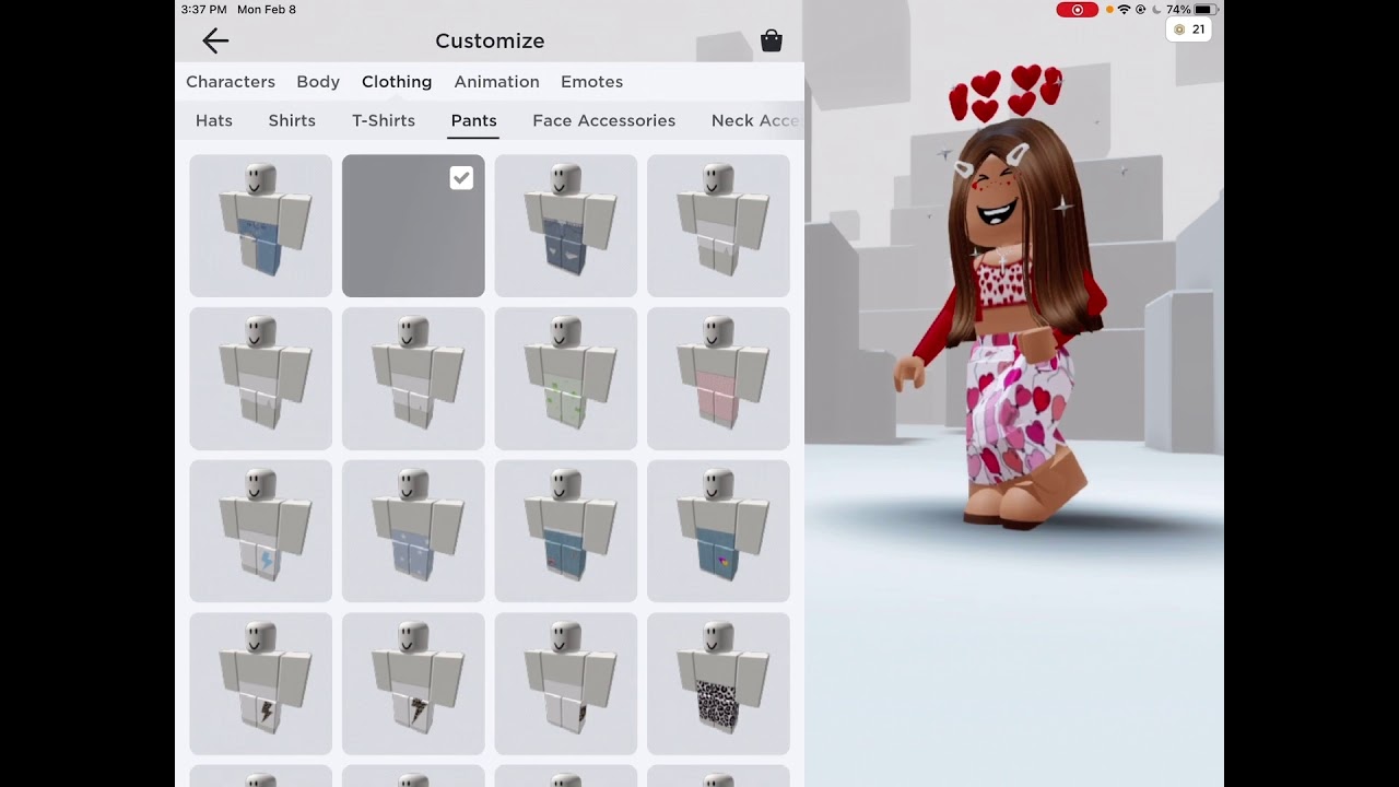 Roblox Pants Template: How to Make Pants on Roblox