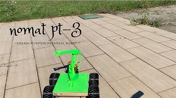 Robot made with Raspberry Pi, Arduino and ESP32 | nomat pt-3