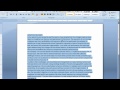 Adjusting Space Between Paragraphs In Microsoft Word