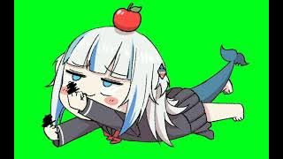 Hololive Gwar Gura Green Screen