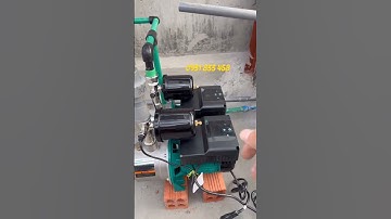 Máy bơm tăng áp biến tần Shimge 370w cho gia đình #bomtangap