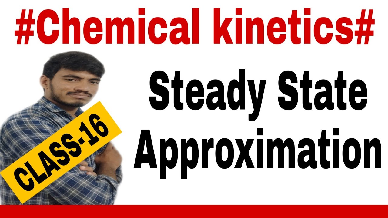 #Химическая кинетика - Класс 16 || Приближение стационарного состояния || Порядок сложных реакций