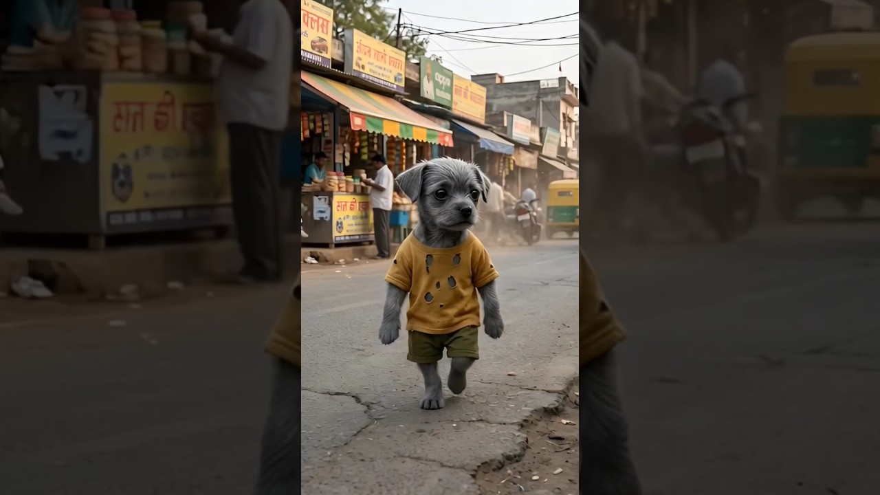 poor puppy had no money for buy balloon 🎈 