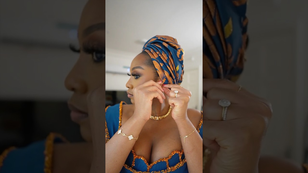Let's get ready for a Nigerian traditional wedding ✨ #asoebistyles #weddingguest #asoebi