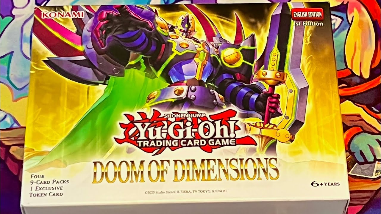 Yugioh(Doom Of Dimensions) X6 Token Boxes Opening!  TOP PULLS !! STILL!!! 