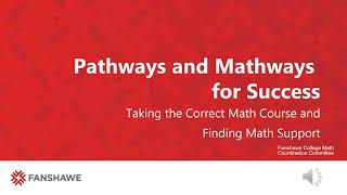Pathways & Mathways for Success