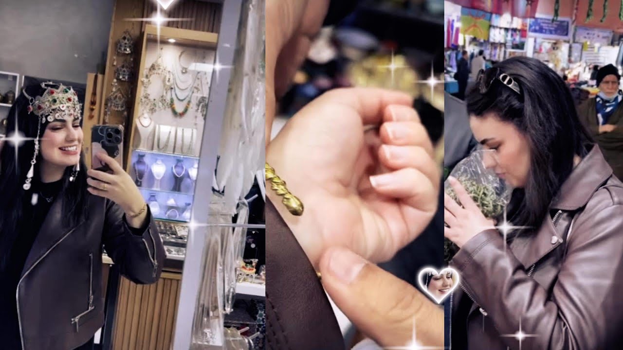 MOROCCAN MINI🌸VLOG : Rita Lgazouli Shops For Gold Bracelets & Herbs - علاج روماطيزم غريب 🤍