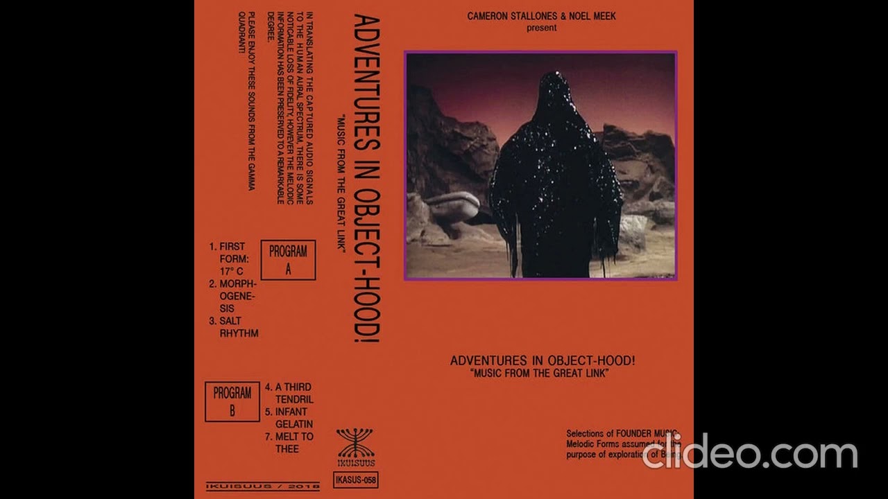 Cameron Stallones & Noel Meek - Adventures In Object-Hood!