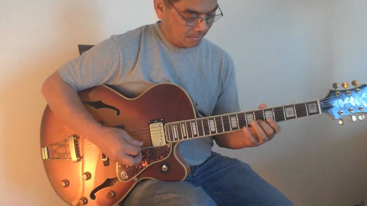 Cover The Girl From Ipanema - scale and arpeggio etude