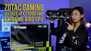 Mighty & Chonky - The ZOTAC Gaming GeForce RTX4090 AMP Extreme AIRO GPU