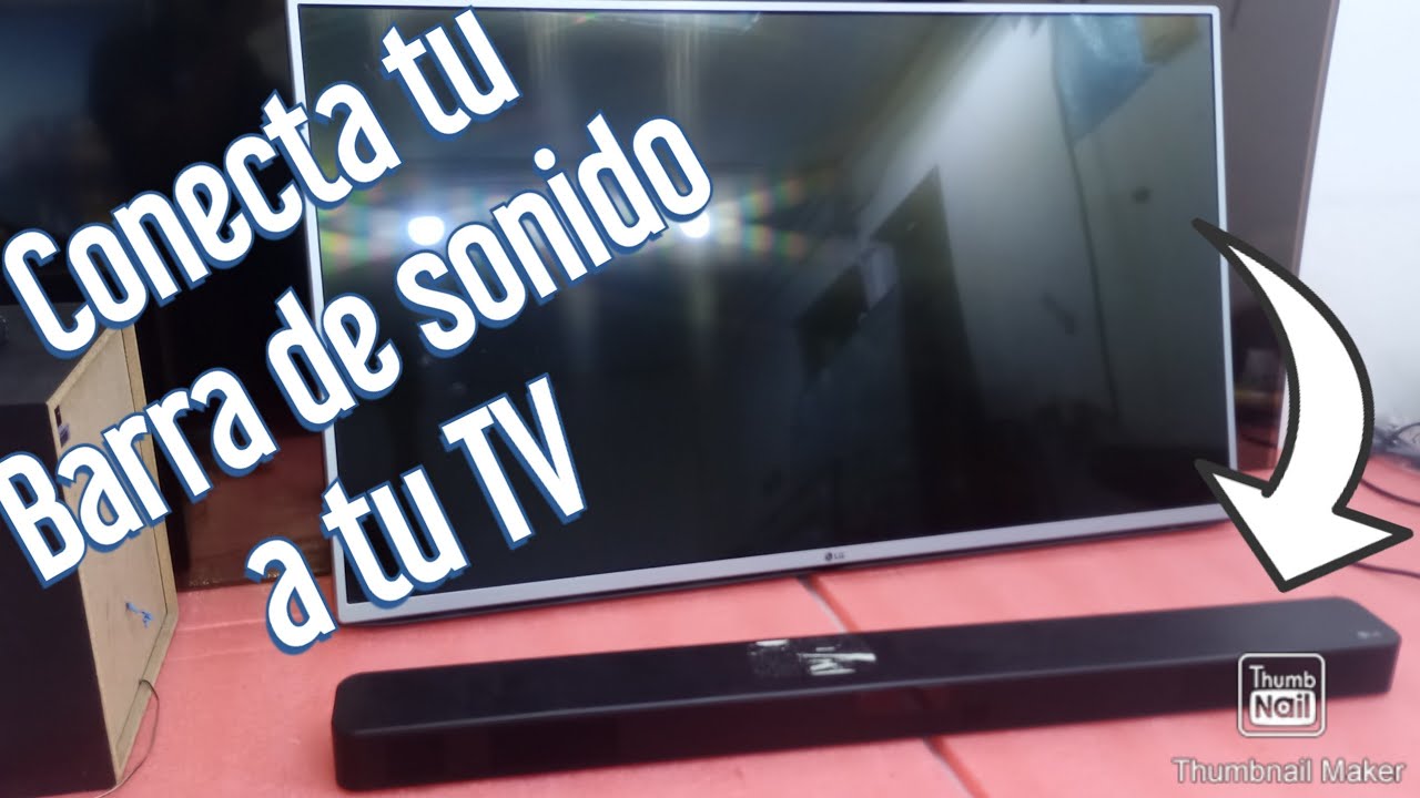Cómo conectar tu barra de sonido a la TV