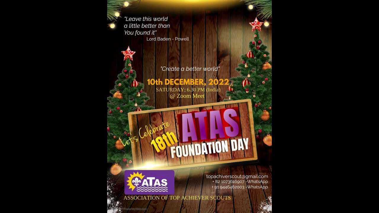 Association of Top Achiever Scouts -18th Foundation Day, 2022