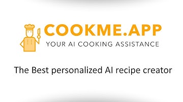 Cookme.App -The Best AI recipe generator