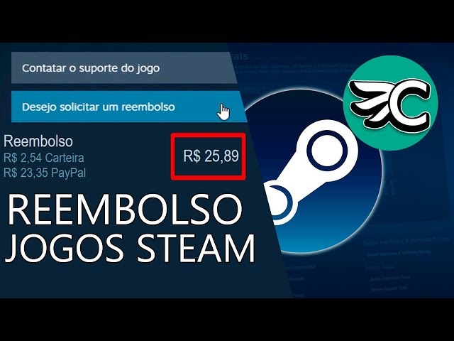 TUTORIAL] Como pedir REEMBOLSO na STEAM - passo a passo até