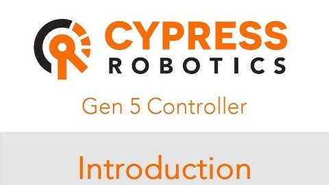 Cypress Robotics Gen5 - Intro