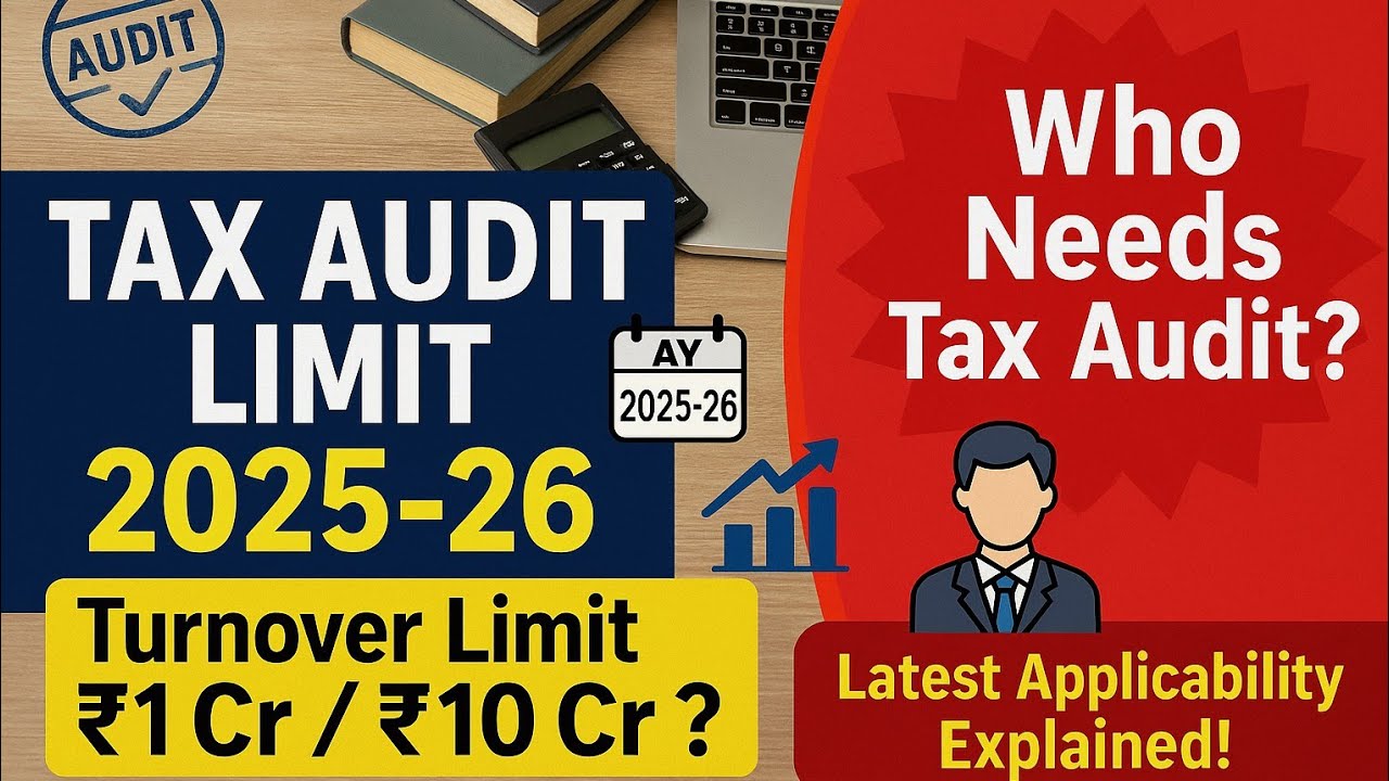Tax Audit Limit AY 2025-26| Business Tax Audit Applicability in Kannada 