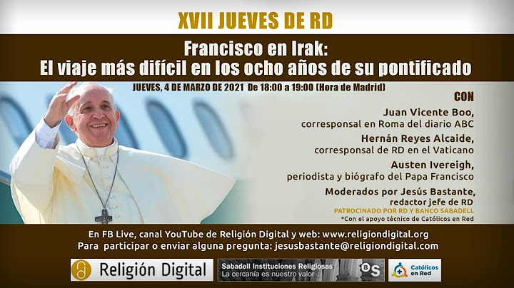 XVII Jueves de RD - El viaje más difícil de Francisco