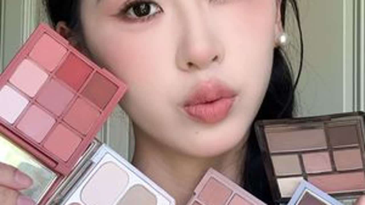 实用主义进！全哑光眼影2.0日常又消肿#眼影盘 #眼影盘推荐 #哑光眼影盘 #韩系眼影盘  #平价眼影盘