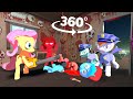 FNF SHED.MOV 360° 3D Animation Vs Flattershy.