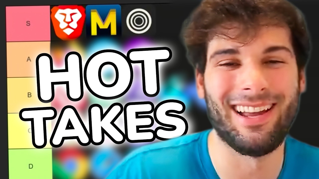 Ranking Every Major Browser (2026 Tier List)