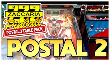 POSTAL 2 Zaccaria Pinball Pack (ALL TABLES PC)  - NEW