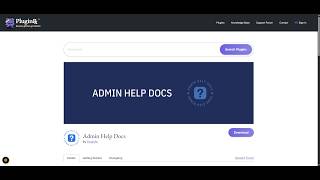 Admin Help Docs 2.0 (WordPress Plugin)