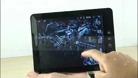 McBub - 3D Menu On 8" Android 2.3  Aishuo A820 Tablet