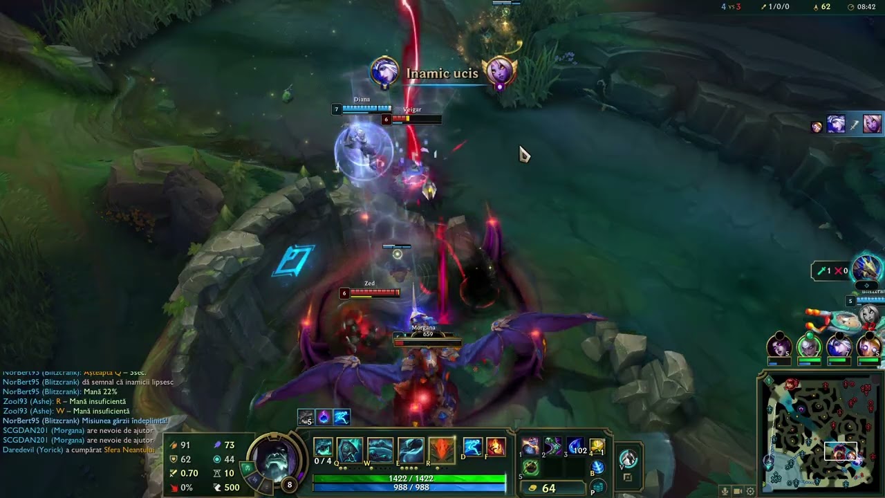 League of Legends 5/2 dominam jocu