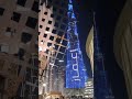 Burj Khalifa Night View||Absolutely Stunning #shorts #burjkhalifa #travel