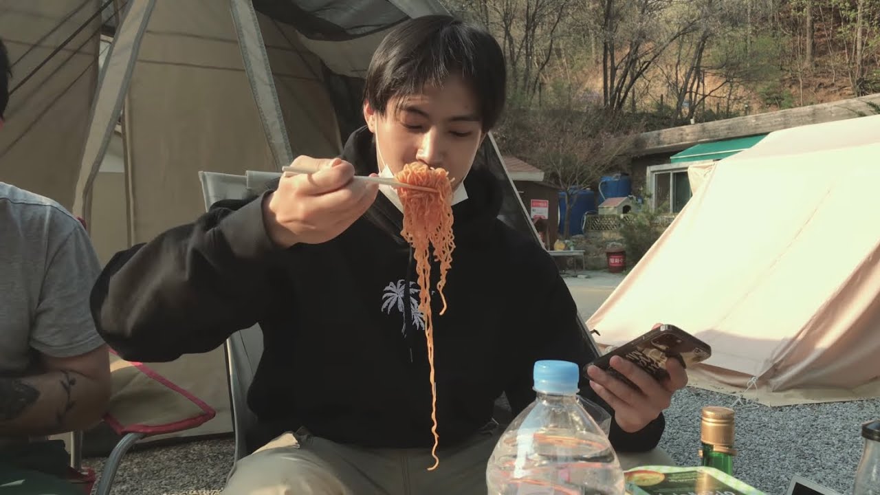 [GOT7] 林在範Jay B Day.1 第一個露營紀錄 中字 [Chinese subtitles]