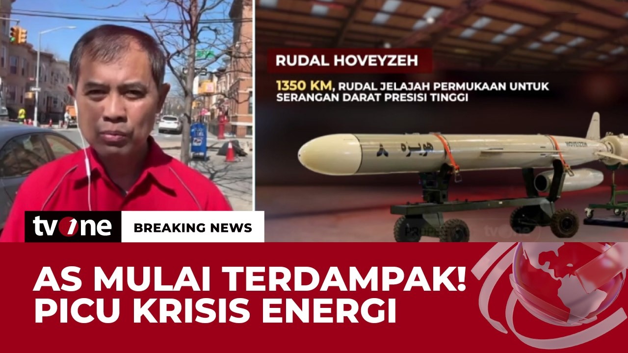Perang Dengan Iran, Krisis Energi Mulai Berdampak Ke AS | Breaking News