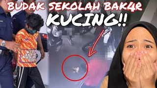 VIRAL BUDAK SEK0LAH BAK4R KUCING HlDUP HlDUP ‼️ BARU UMUR 13 TAHUN WEH!!