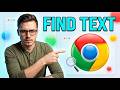 How to Find Specific Text on a Webpage in Google Chrome Guide [2026 Guide]