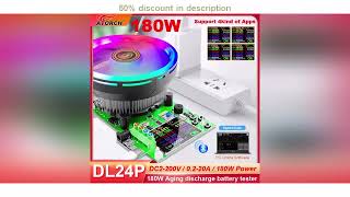 #DL24/P Color 2.4" DC USB tester electronic load lithium battery capacity monitor discharge char