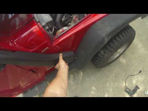 Jeep tj snorkel install
