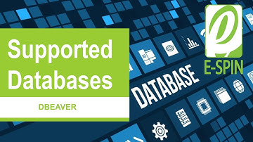 DBeaver Supported databases Overview