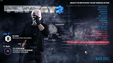 Payday 2 - Lazy Youtube Menu Music Mod Generator