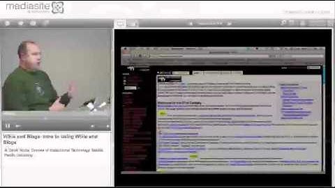Wikis and Blogs- Introduction to Using Wikis and Blogs