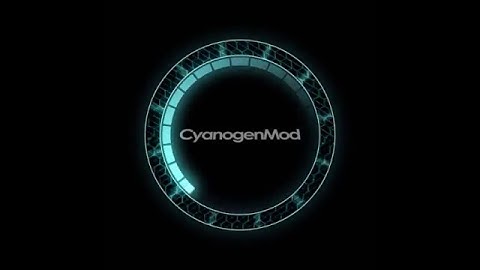 Boot Animation Preview: CyanogenMod 10 (800)