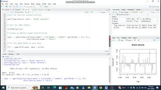 How to run an ARCH1 model in R Part 2